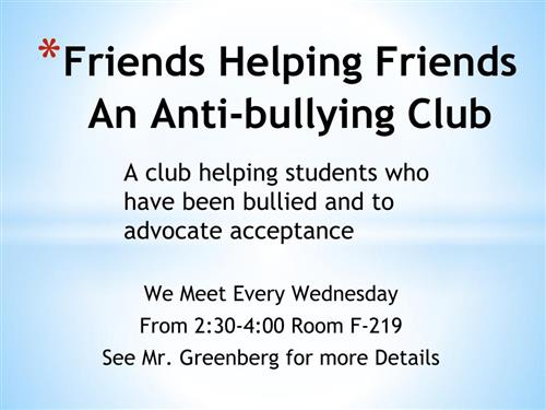 Friends Helping Friends